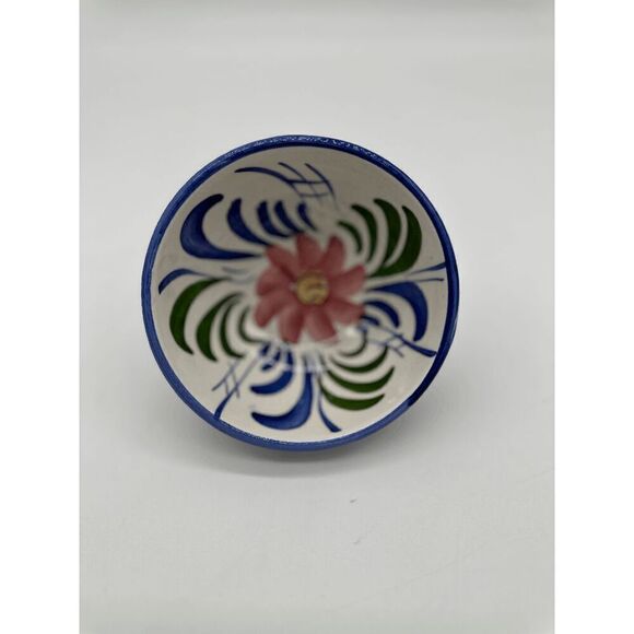 Ceramic Bowl 4.5” Hand Painted Hand Made Side Dish Small Bowl - Picture 1 of 7